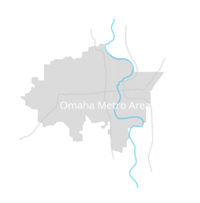 omaha metro area map